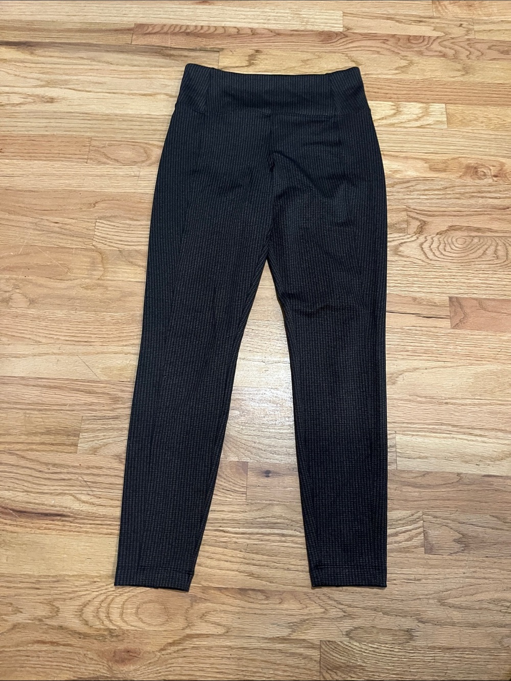 Athleta Black Houndstooth Performance Tights/leggings